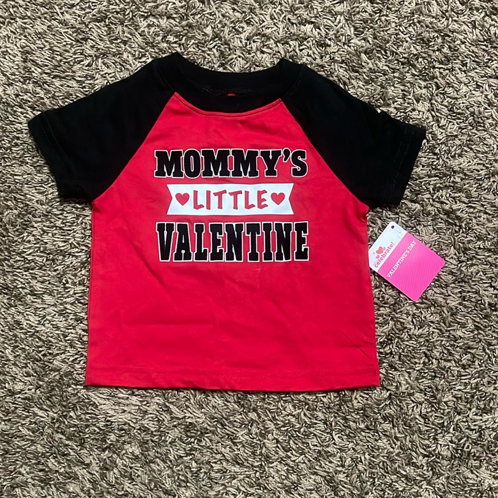(40) Way to Celebrate Boys Valentine’s Raglan Short Sleeve Shirt